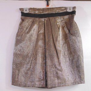 Staring at Stars Metallic mini skirt size medium
